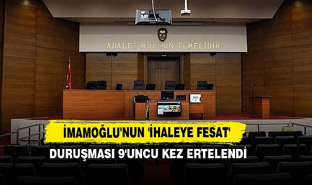 İmamoğlu'nun 'İhaleye Fesat' Duruşması 9'uncu Kez Ertelendi