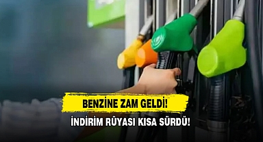 İndirim Rüyası Kısa Sürdü: Benzine Zam Geldi!