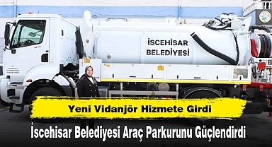 İscehisar Belediyesi Araç Parkurunu Güçlendirdi: Yeni Vidanjör Hizmete Girdi