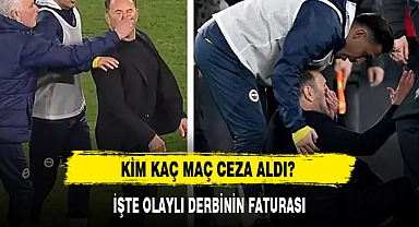 İŞTE OLAYLI DERBİNİN FATURASI