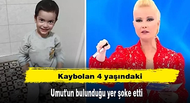 Kaybolan 4 yaşındaki Umut'un bulunduğu yer şoke etti