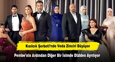 Kızılcık Şerbeti'nde Veda Zinciri Büyüyor! Pembe'nin Ardından Diğer Bir İsimde Diziden Ayrılıyor