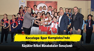 Kocatepe Spor Kompleksi’nde Küçükler Kriket Müsabakaları Sonuçlandı