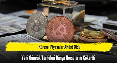 Küresel Piyasalar Altüst Oldu Yeni Gümrük Tarifeleri Dünya Borsalarını Çökertti