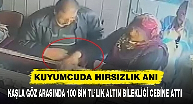 KUYUMCUDA HIRSIZLIK ANI