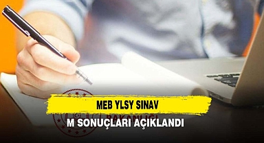 MEB YLSY Sınav Sonuçları Açıklandı