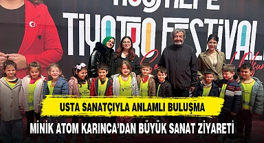 MİNİK ATOM KARINCA’DAN BÜYÜK SANAT ZİYARETİ
