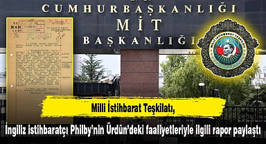 MİT, İngiliz istihbaratçı Philby'nin Ürdün'deki faaliyetleriyle ilgili rapor paylaştı