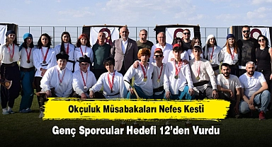 Okçuluk Müsabakaları Nefes Kesti: Genç Sporcular Hedefi 12’den Vurdu