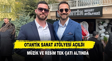 Otantik Sanat Atölyesi Açıldı