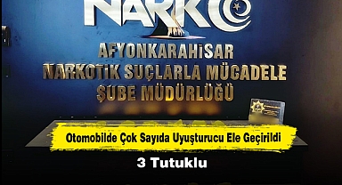 Otomobilde Çok Sayıda Uyuşturucu Ele Geçirildi