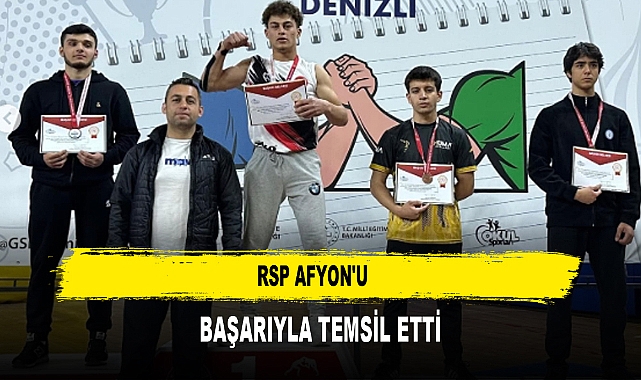 RSP AFYON'U  BAŞARIYLA TEMSİL ETTİ