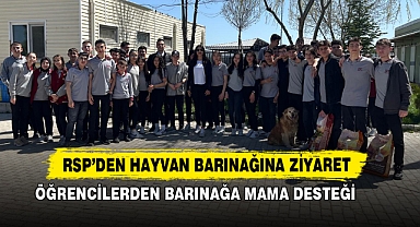 RSP’den Hayvan Barınağına Ziyaret
