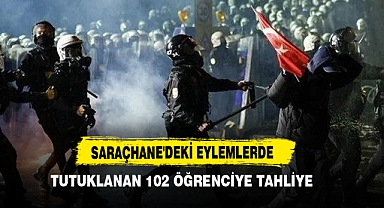 Saraçhane'deki Eylemlerde Tutuklanan 102 Öğrenciye Tahliye