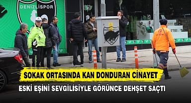 Sokak Ortasında Kan Donduran Cinayet: Eski Eşini Sevgilisiyle Görünce Dehşet Saçtı