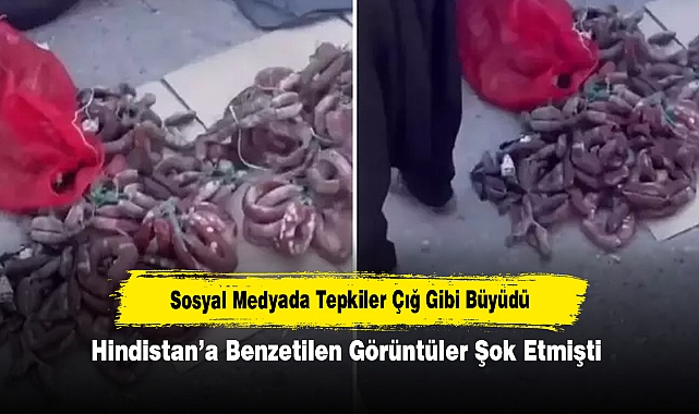 Sosyal Medyada Tepkiler Çığ Gibi Büyüdü, Hindistan’a Benzetilen Görüntüler Şok Etmişti