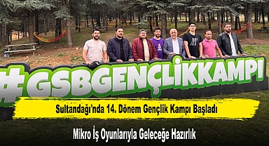 Sultandağı'nda 14. Dönem Gençlik Kampı Başladı