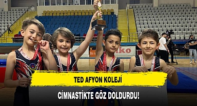 TED AFYON KOLEJİ CİMNASTİKTE GÖZ DOLDURDU!