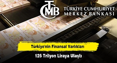 Türkiye'nin Finansal Varlıkları 125 Trilyon Liraya Ulaştı
