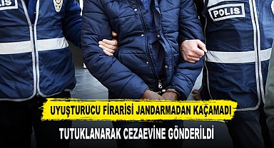 Uyuşturucu Firarisi Jandarmadan Kaçamadı