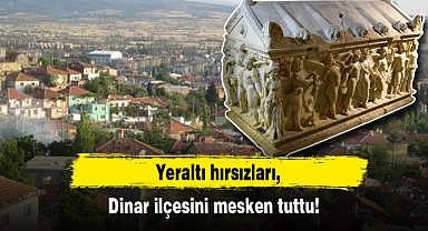 Yeraltı hırsızları Dinar ilçesini mesken tuttu!