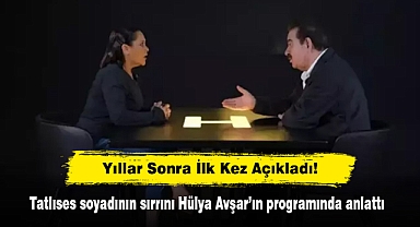 Yıllar Sonra İlk Kez Açıkladı! Tatlıses soyadının sırrını Hülya Avşar’ın programında anlattı