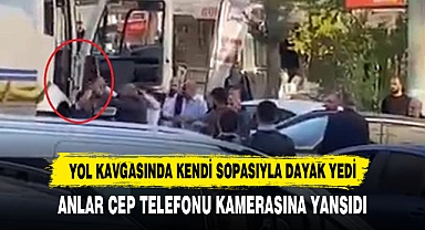 Yol Kavgasında Kendi Sopasıyla Dayak Yedi