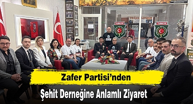 Zafer Partisi'nden Şehit Derneğine Anlamlı Ziyaret