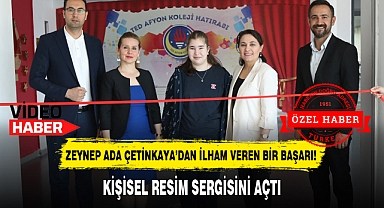 ZEYNEP ADA ÇETİNKAYA'DAN İLHAM VEREN BİR BAŞARI!
