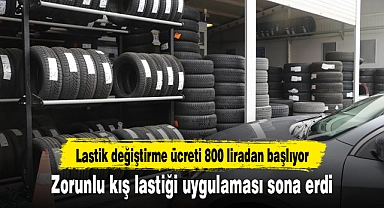 Zorunlu kış lastiği uygulaması sona erdi