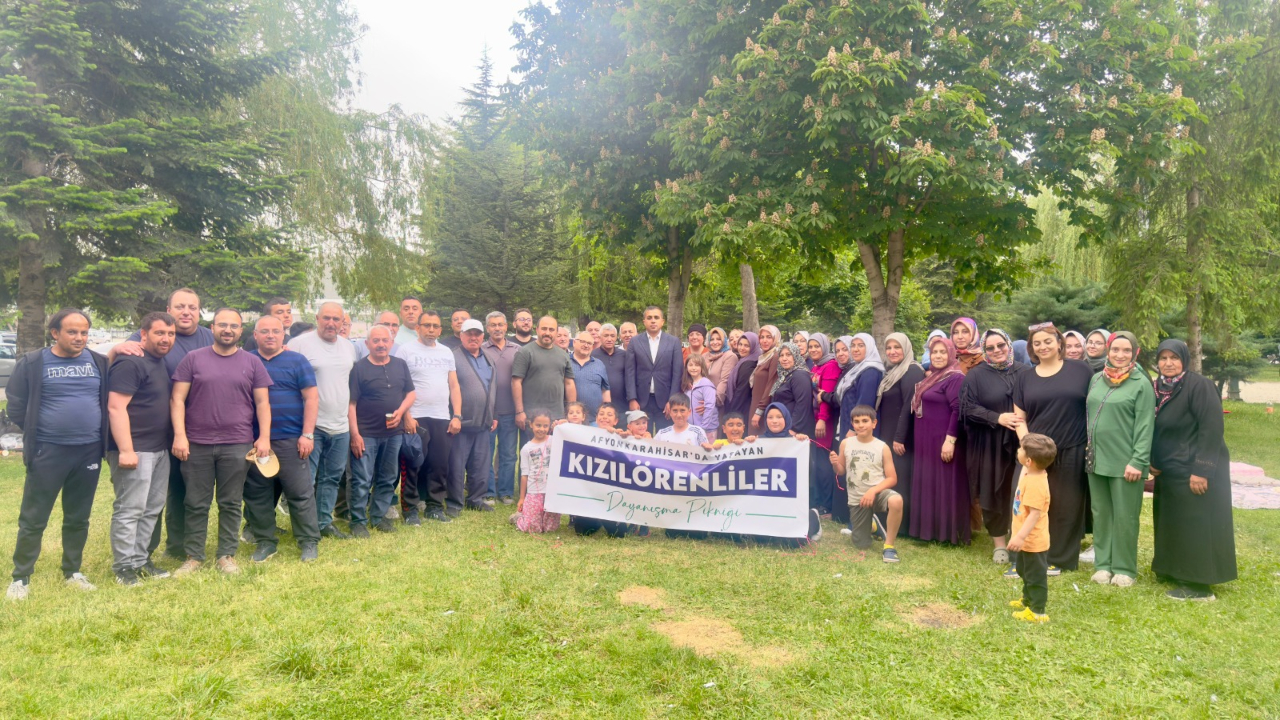 Kızılörenliler Dayanışma Pikniğinde Buluştu