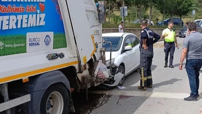 Afyonkarahisar’da Feci Kaza: Belediye İşçisinin Ayağı Koptu