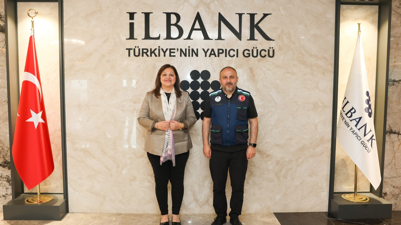 BAŞKAN KÖKSAL MÜDÜR RECEP TÜRK İLE GÖRÜŞTÜ