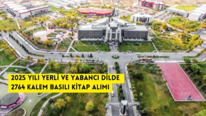 YERLİ VE YABANCI DİLDE 2764 KALEM BASILI KİTAP ALIMI