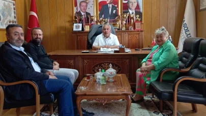 Oyuncu Gülnihal Demir, Başkan Özen'in Konuğu Oldu