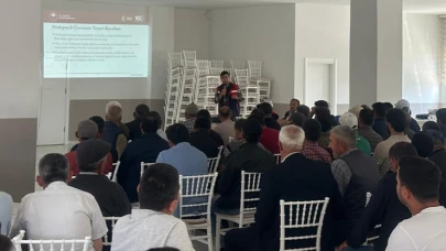 Beyyazı’da Kornişon Üreticilerine Hasat Öncesi Eğitim