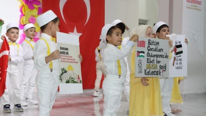 Fatih Sultan Mehmet 4-6 Yaş Kur'an Kursu Yıl Sonu Etkinliği Düzenlendi