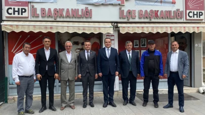 AGC’den CHP İl Başkanı Erhan’a Ziyaret