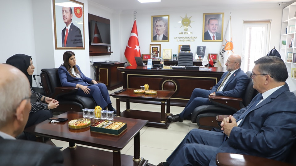 AK Parti İstanbul Milletvekili Ayaydın, Afyonkarahisar Teşkilatıyla Buluştu