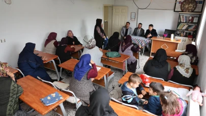 Kaymakam Çengel ve Başkan Öztaş’tan Altıntaş Kur’an Kursu’na Ziyaret