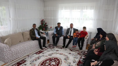 Başkan Öztaş’tan Taziye Ziyaretleri