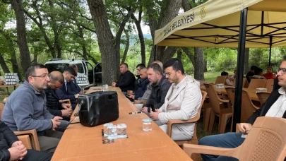 Bayat’ta Öğrenciler ve Protokol Yağmur Duasında Buluştu