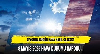 AFYON'DA BUGÜN HAVA NASIL OLACAK?