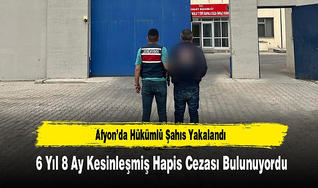 Afyon’da Hırsızlık Suçundan Aranan Şahıs Tutuklandı