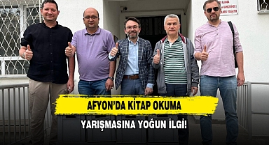 Afyon’da Ödüllü Yarışmaya Yoğun İlgi!