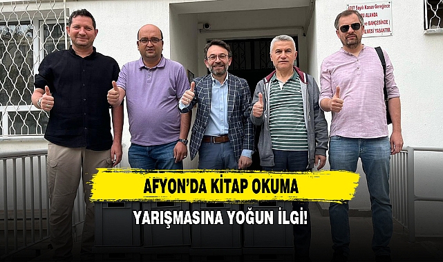 Afyon’da Ödüllü Yarışmaya Yoğun İlgi!