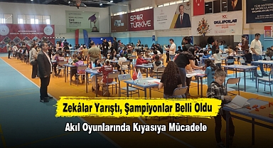 Afyon’da Zekâlar Yarıştı, Şampiyonlar Belli Oldu