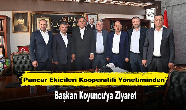 Afyon Pancar Ekicileri Kooperatifi Yönetiminden Başkan Koyuncu'ya Ziyaret