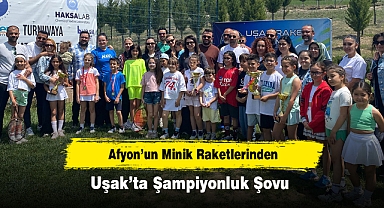 Afyon’un Minik Raketlerinden Uşak’ta Şampiyonluk Şovu