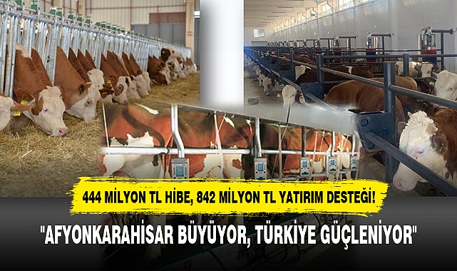 "AFYONKARAHİSAR BÜYÜYOR, TÜRKİYE GÜÇLENİYOR"